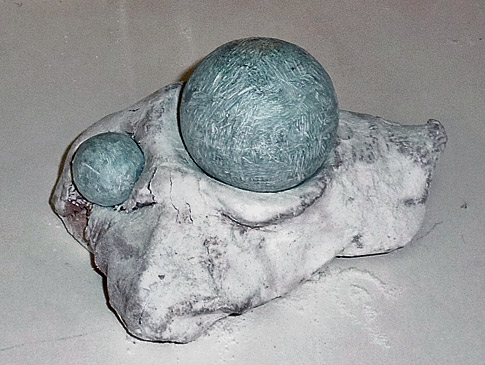 Inuitfiguren aus Stein 2010